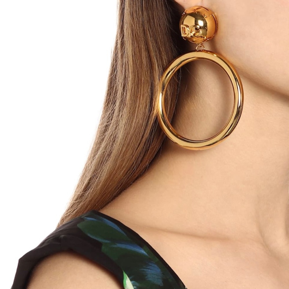 Dolce & Gabbana Hoop Earrings.